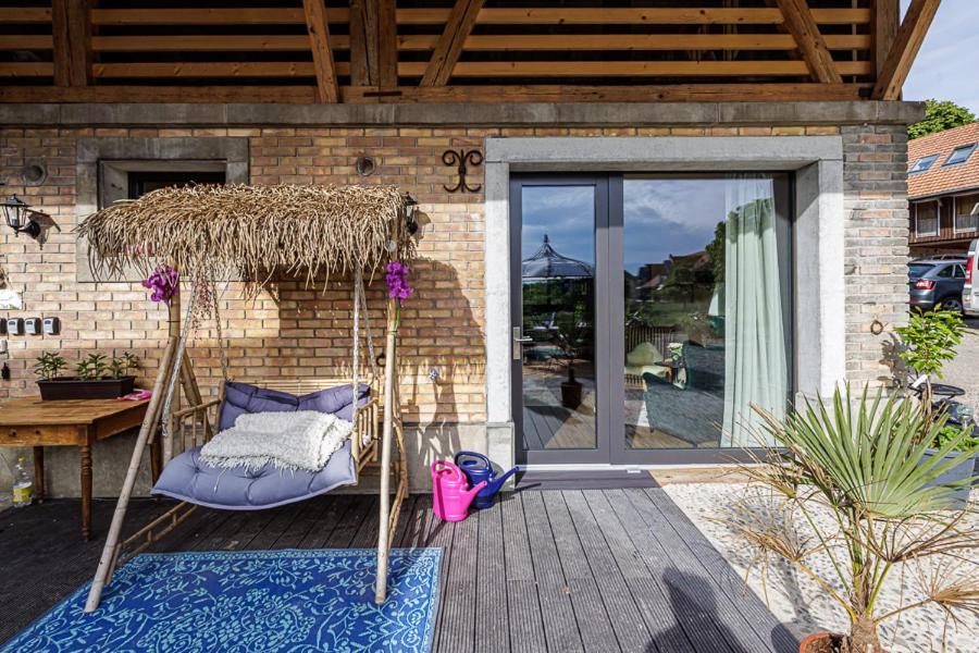Uelis-Stoeckli-Gaestezimmer Auf Bauernhof Mit Billiard Und Alpakatrekking Meikirch ห้อง รูปภาพ